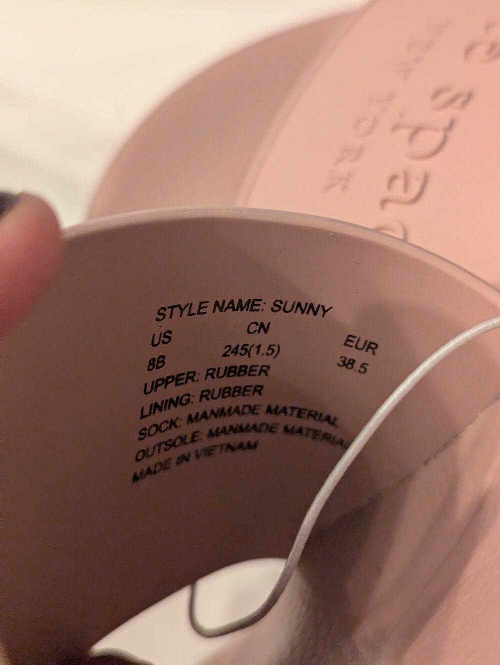 Kate Spade Rosy Dawn Pink Sunny Logo Slide Sandals Size 8 New - Picture 9 of 11